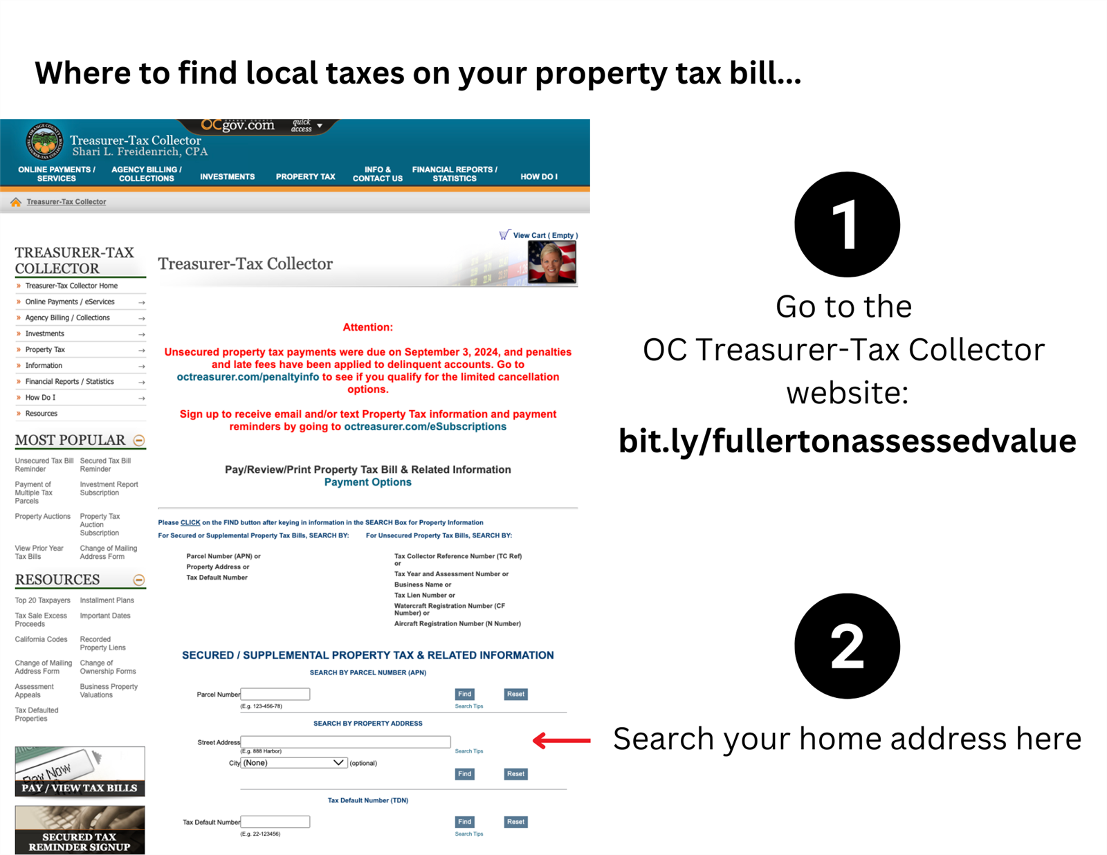 property tax bill